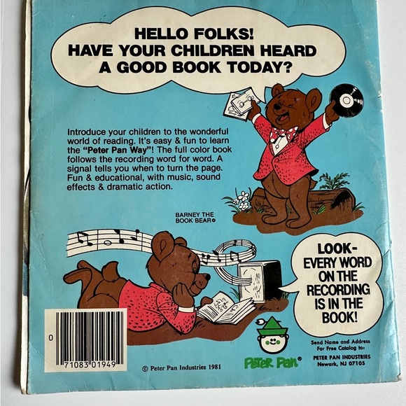 Vintage Pound Puppies “Fun from A to Z” - Book and Record -1985 - Picture 2 of 4